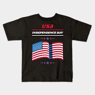 USA INDEPENDENCE DAY Kids T-Shirt